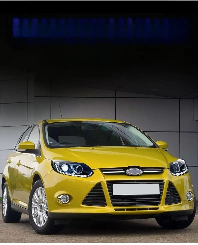 

LED Headlights for Ford Focus 2012-2014 DRL Turn Signal Projector Lens Low Beam High Beam Projector Lens