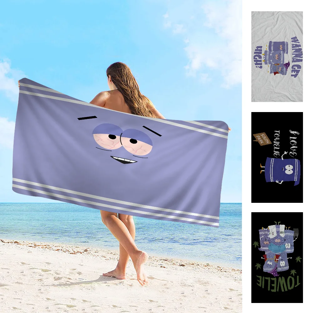 Towelie S-South-Park Towel Microfiber Beach Towel Absorbent Quick dry Soft Yoga Swimming Resort Mountain Climbing microfiber towel,bath towel,exfoliating bath towel