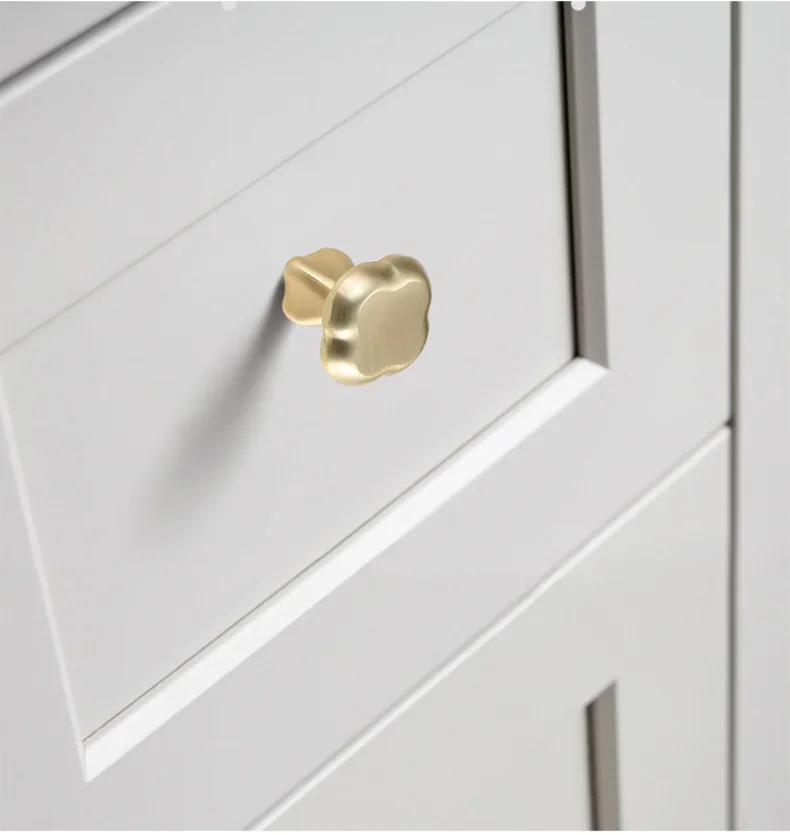 Description Picture 6 of itemZinc Alloy Pearl Gold Brown Cabinet Handles Solid Drawer Knobs Kitchen Cupboard Door Pulls Furniture Handle Cabinet Hardware