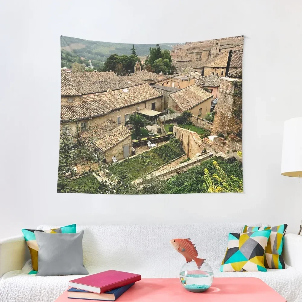 

Italian Rooftops Tapestry Bedrooms Decorations Room Decor For Girls Room Ornaments Room Decoration Aesthetic Tapestry
