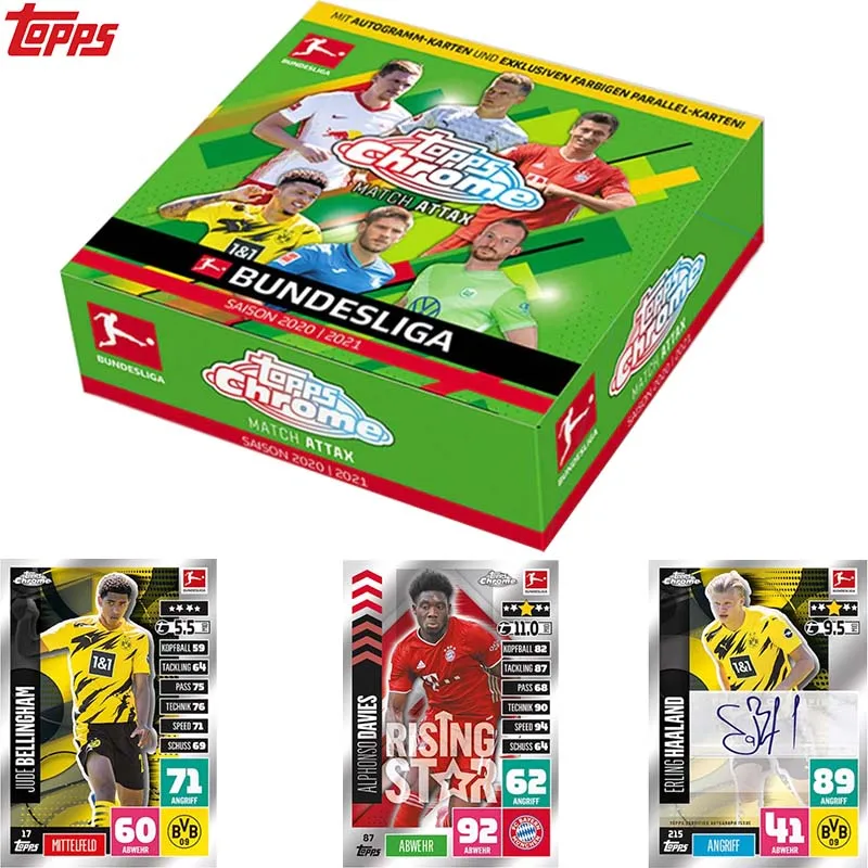 

2020/21 Topps Chrome Bundesliga Match Attax Limited Soccer Box Game Ballsuperstar Collection Card In Stock