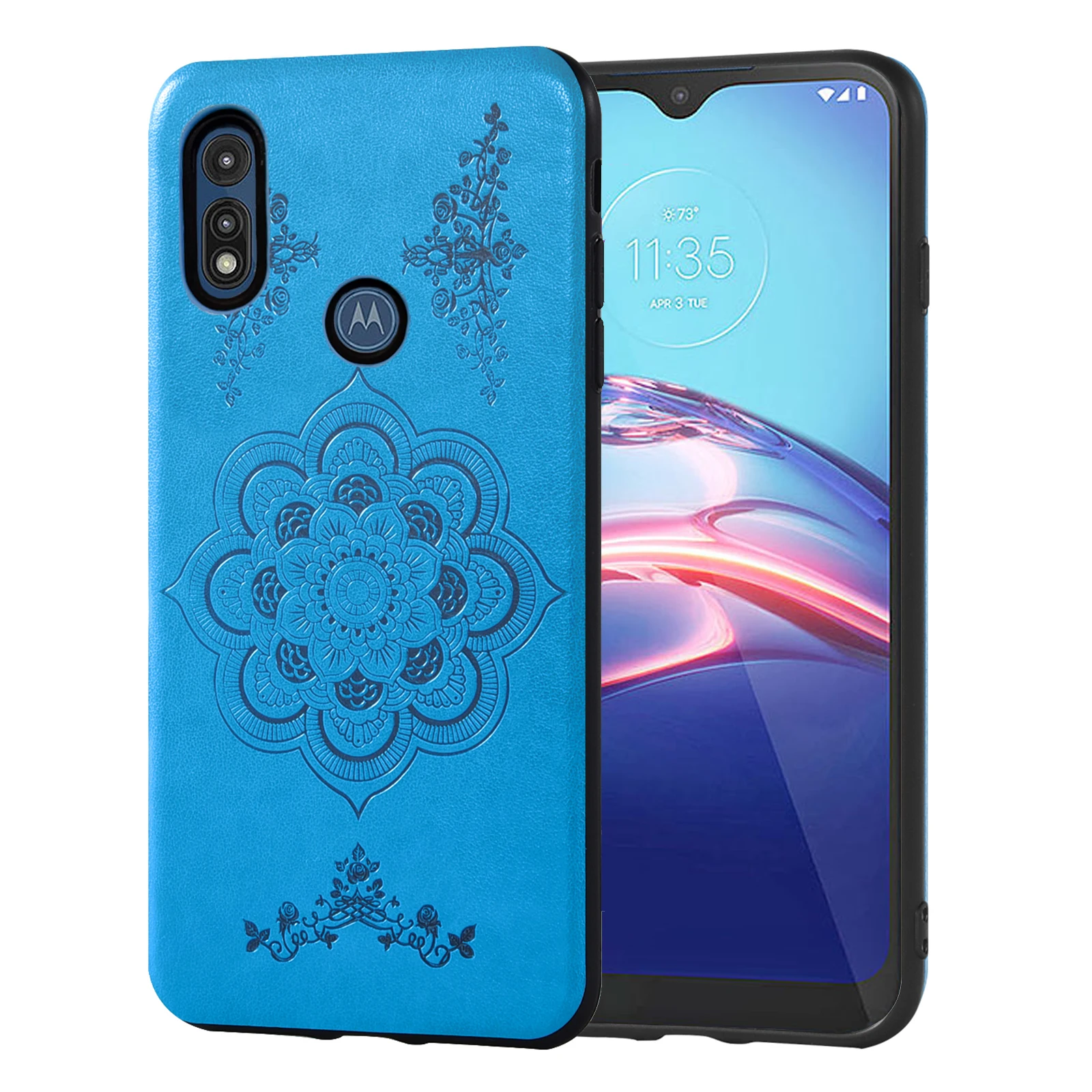 

For LG G8 G8X V50S ThinQ G7 G6 G5 G4 G3 V60 V50 V40 V30 Plus V35 Velvet 5G Slim Soft TPU Flower Rugged Leather Cell Phone Cover