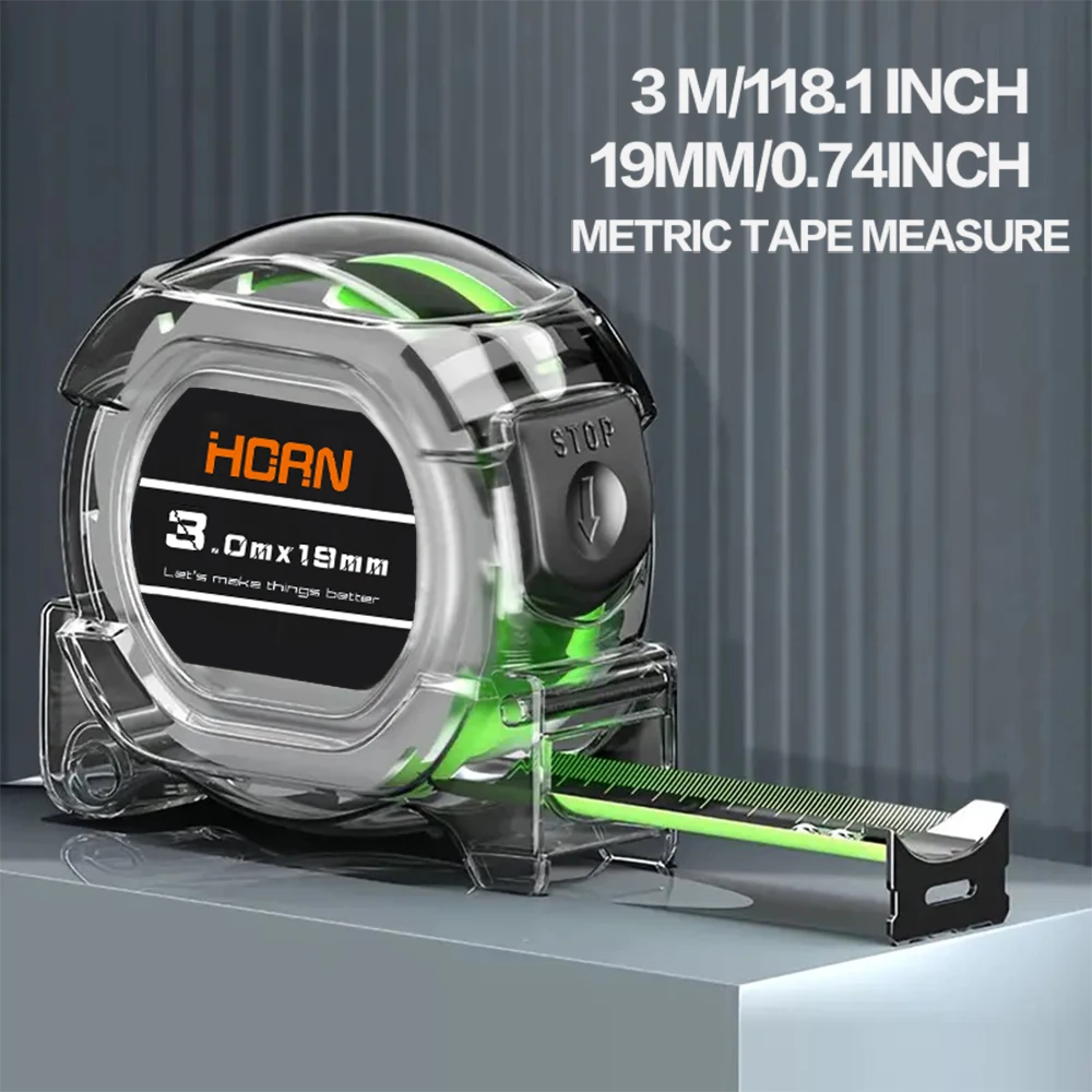 3-5-7-10 Meter Fluorescent Tape Measure Precision Thickened Scale Waterproof And Wear-Resistant Multipurpose Measuring Tool