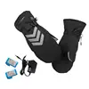 Men Women Electric Heated Gloves Skiing Heated Gloves With Rechargeable Battery Thermal Gloves Hand Warmers With 3 Heat Modes 2
