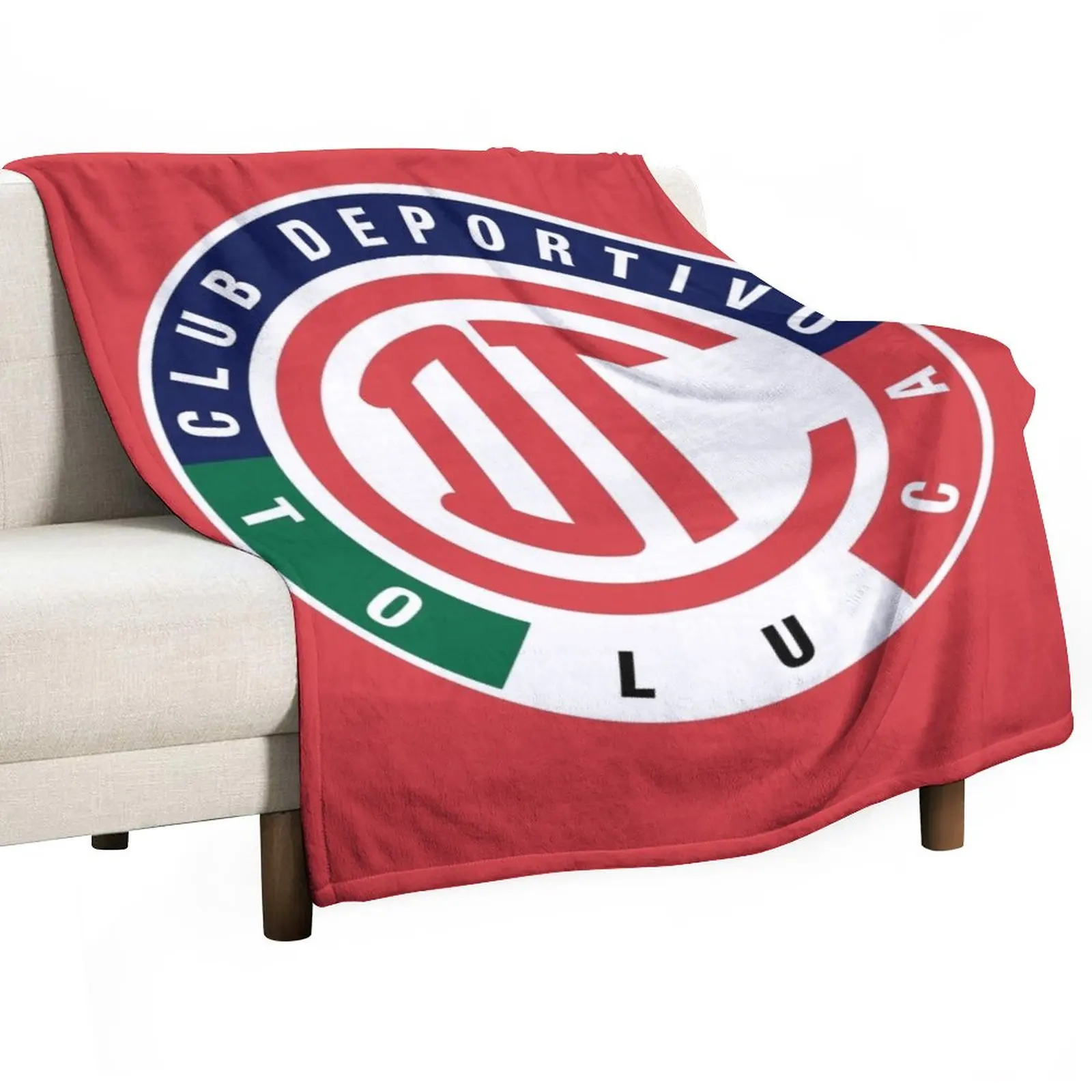 

Deportivo Toluca Futbol Club Mexican Diablos Rojos Throw Blanket bed plaid Extra Large Throw Blanket Soft Big Blanket