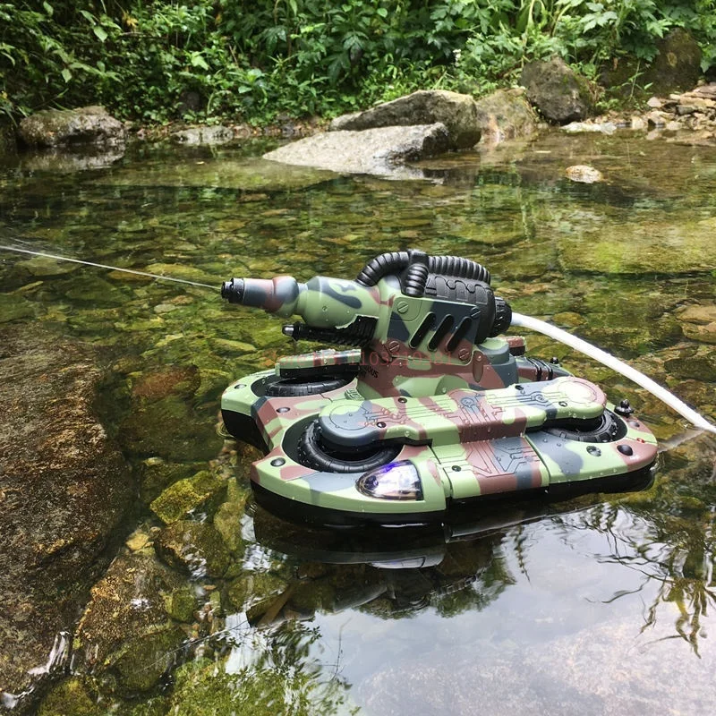 24883A Remote-Controlled Tank Amphibious Vehicle Transformable Launch Rc Four-Wheel Drive Vehicle Children'S Toy Waterproof Toy 5