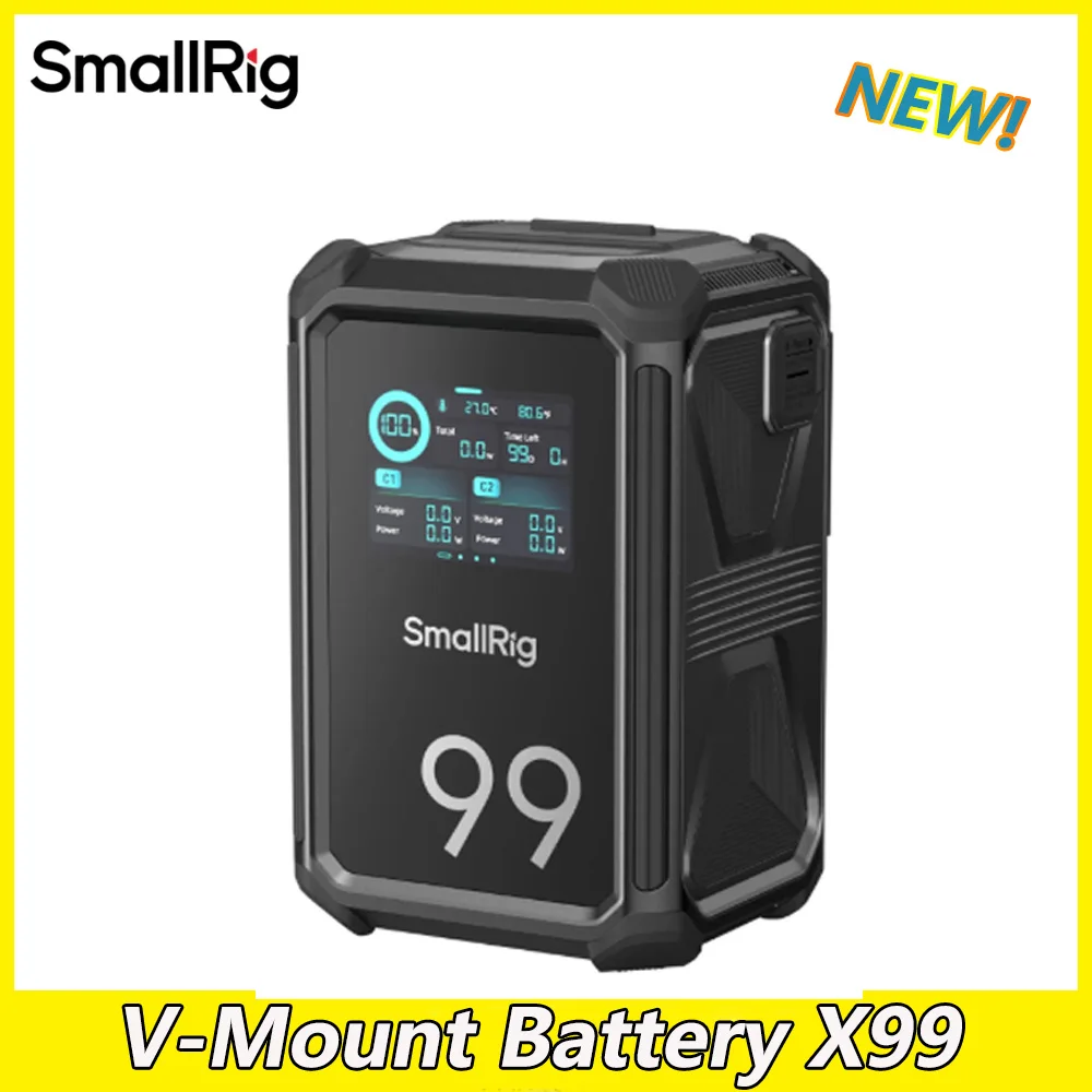 thumbnail image 2 of SmallRig VB99 SE Mini V-Mount Battery - Buy Now At 2 of 10
