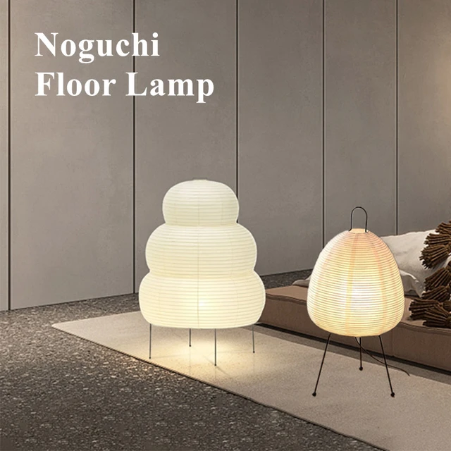 Japanische Reispapier lampe Stehlampen Dimmen Noguchi Tisch lampe 6000k  Schreibtisch lampe moderne Nachttisch lampe für Wohnzimmer - AliExpress