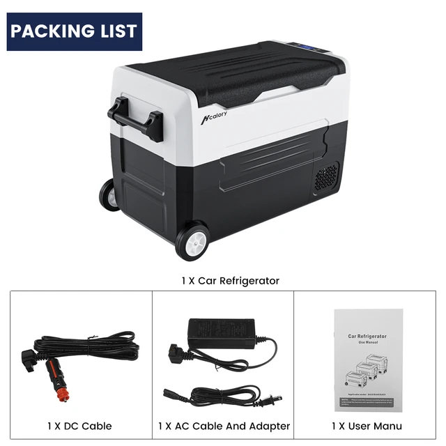 30/40/50L Car Fridge DC12/24V Portable glaciere Compressor 12V Mini frigo  Fridge Auto Freezer Caravan Truck Travel Home Camping - AliExpress