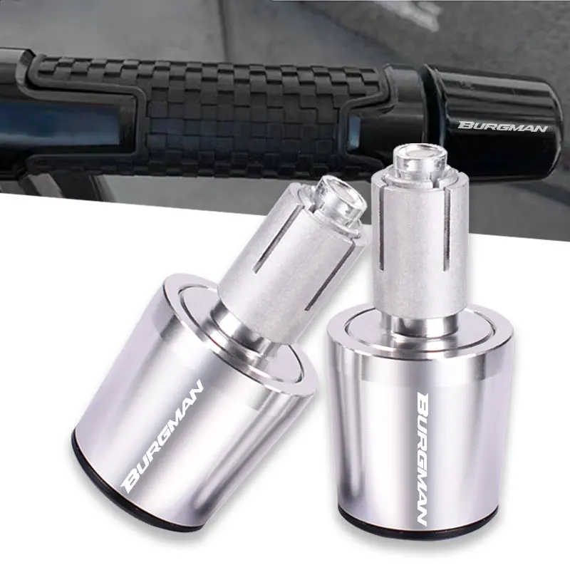 Per Suzuki Burgman 650 400 125 200 250 An650 An400 An125 An200 Moto Cnc Manubrio Manopole Tappo Tappi Maniglia Terminale