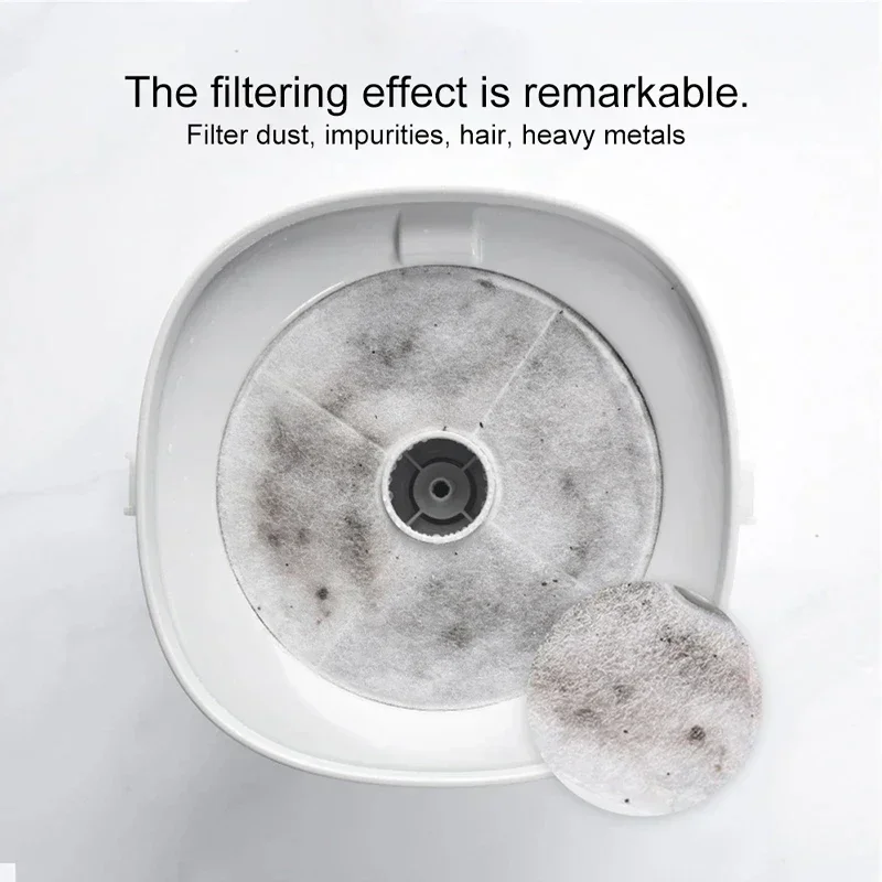 

Replacement Filter Dispenser Motion For Cat Pet Water Drinking Filter Water Dog Carbon Wireless Cat Fountain Round