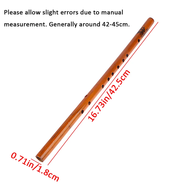 1pc Bamboo Flute Professional Woodwind Musical Instruments Transversal Flute For Beginner Lover musical instruments