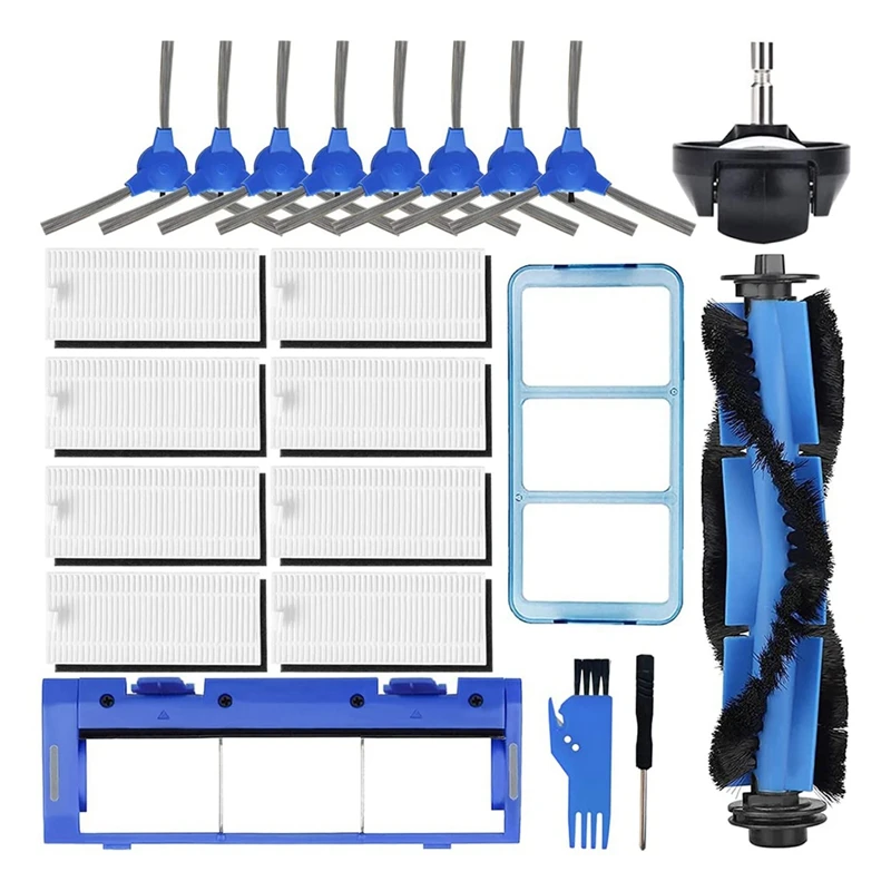 

Сменная основная и боковая щетки, фильтр НЕРА, совместимый с Eufy 11S 15C 30C 35C, аксессуары для роботов-пылесосов