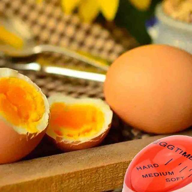 Egg Timer Sensitive Color for Hard & Soft Boiled Eggs Egg Cooker -  AliExpress