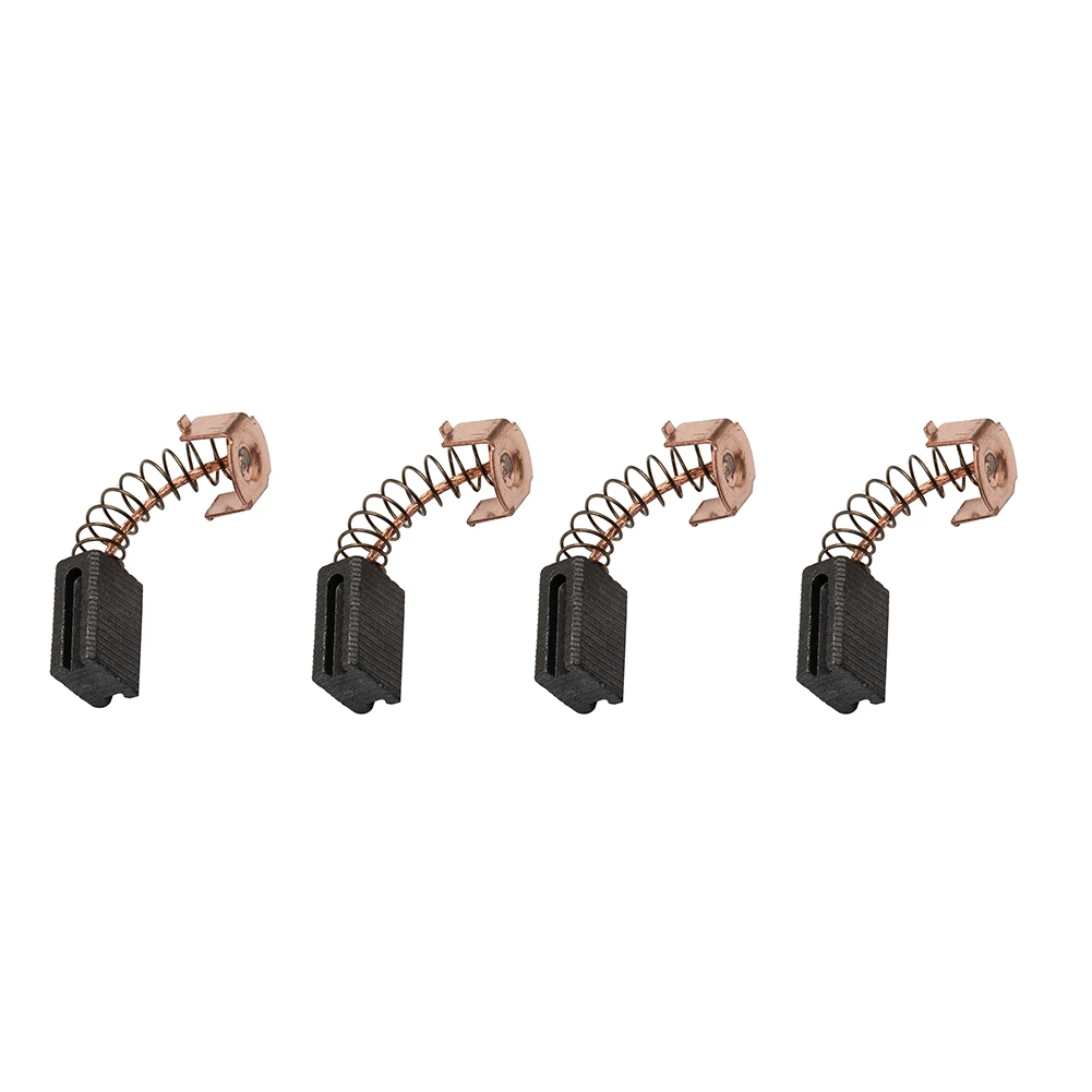 4Pcs 12x8x5mm Carbon Brush Motor Brush For WS125 Black & Decker G720 Grinder Electric Motor Electric Hammer Drill Circular Saw