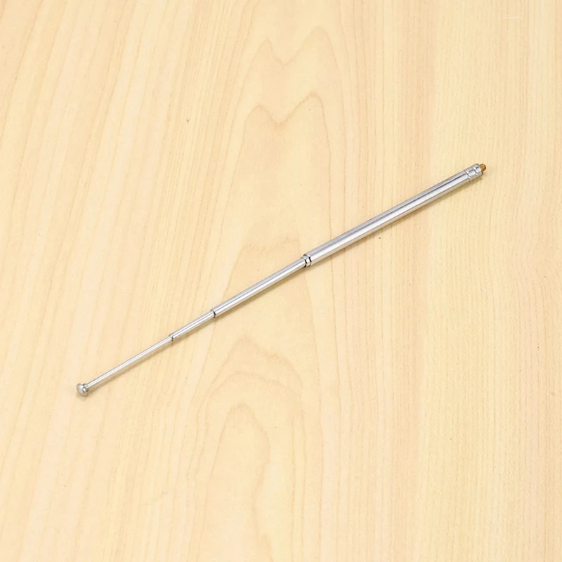 6X RC Model Car 5 Silver 5 Section 3 Mm External Threaded Expansion Antenna