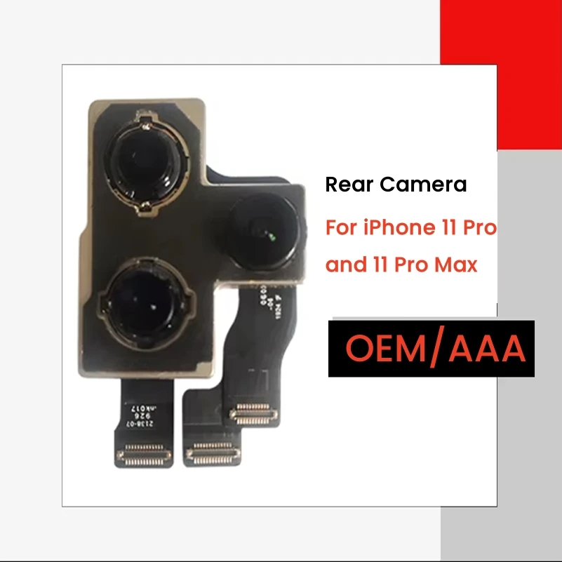Main Rear Back Camera Replacement - OEM 12MP HD Lens Module with 4K Video and HDR Photo Capabilities