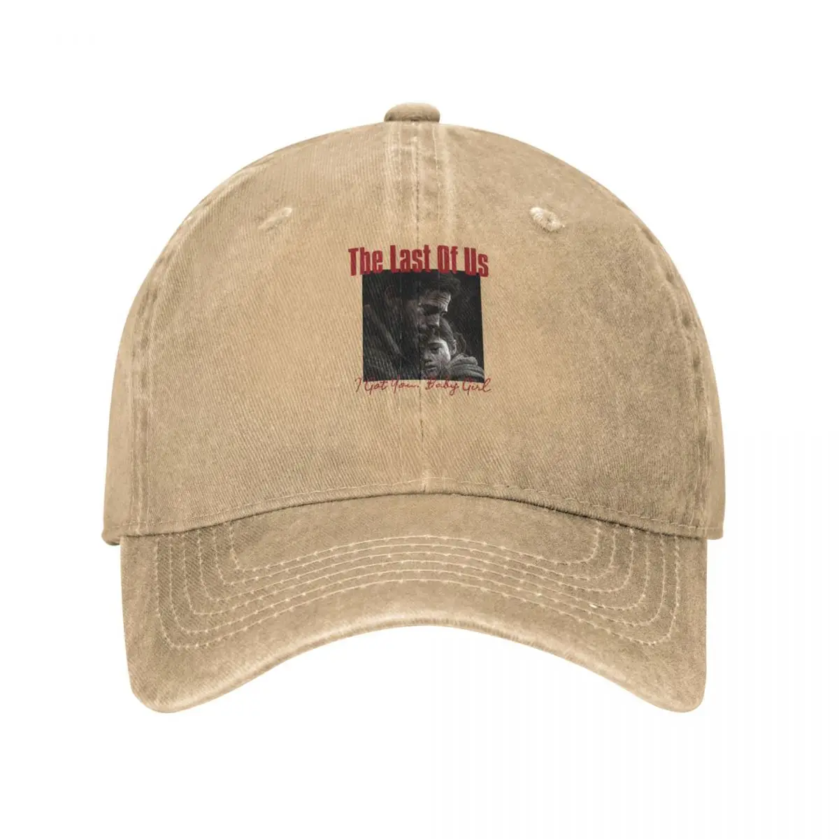 

The Last Of Us I Got You Baby Girl Baseball Caps Casual Distressed Denim Joel And Ellie Snapback Hat Running Golf Soft Hats Cap