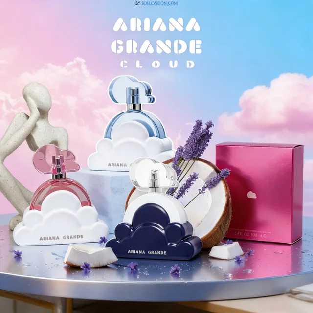 Parfum pour femme Ariana 100 ml - Eau de toilette nuage blanc de haute qualité, parfum longue durée nuage violet rose pour femme 1