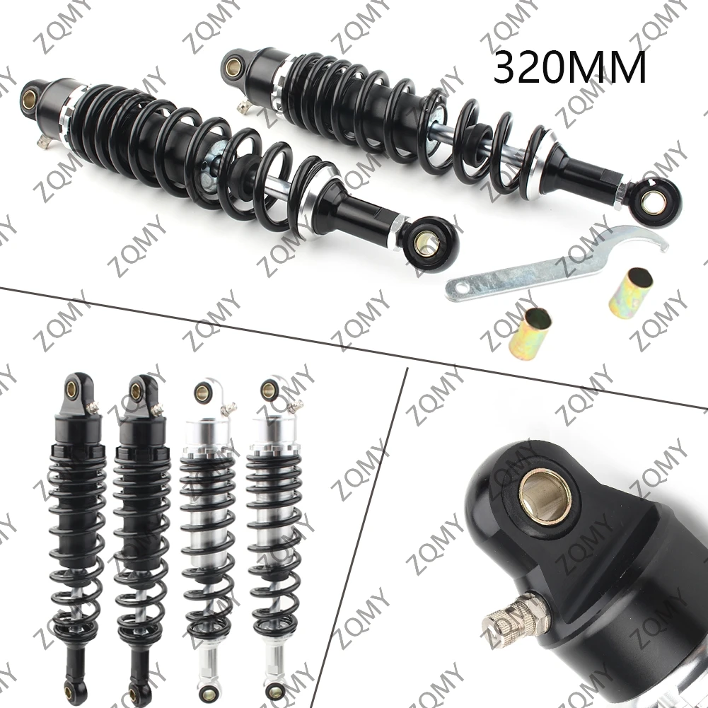 320mm Rear Shock Absorber Suspension Round End for Honda for Yamaha for ...