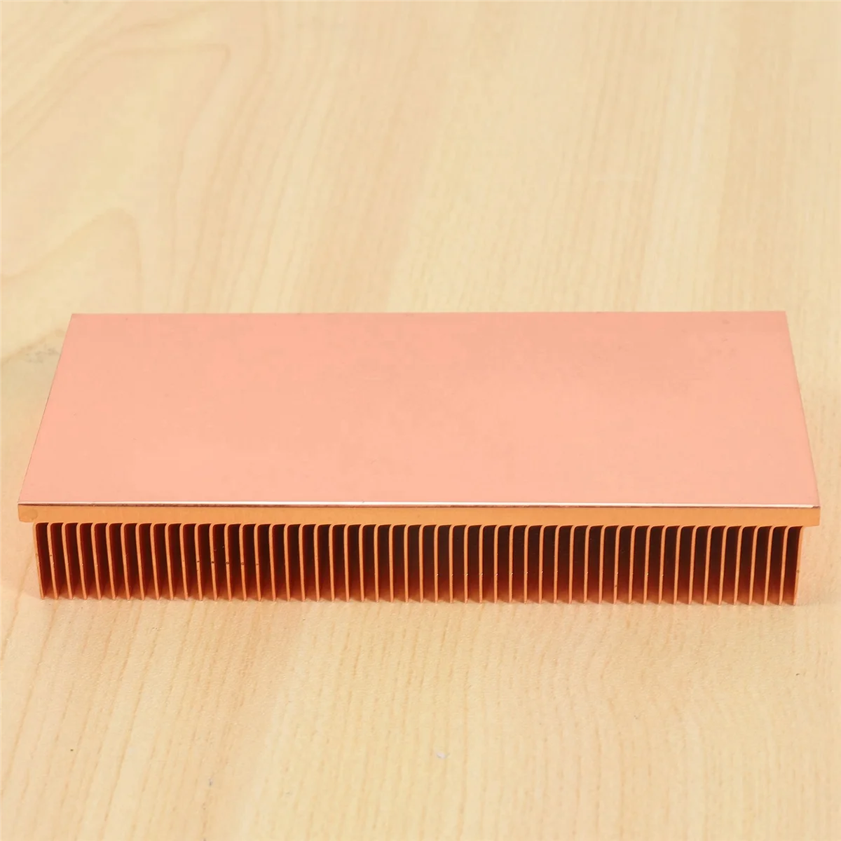6X Pure Copper Heatsink 100X50X15mm Skiving Fin Heat Sink Radiator for Electronic RAM Chip LED VGA Cooling Cooler