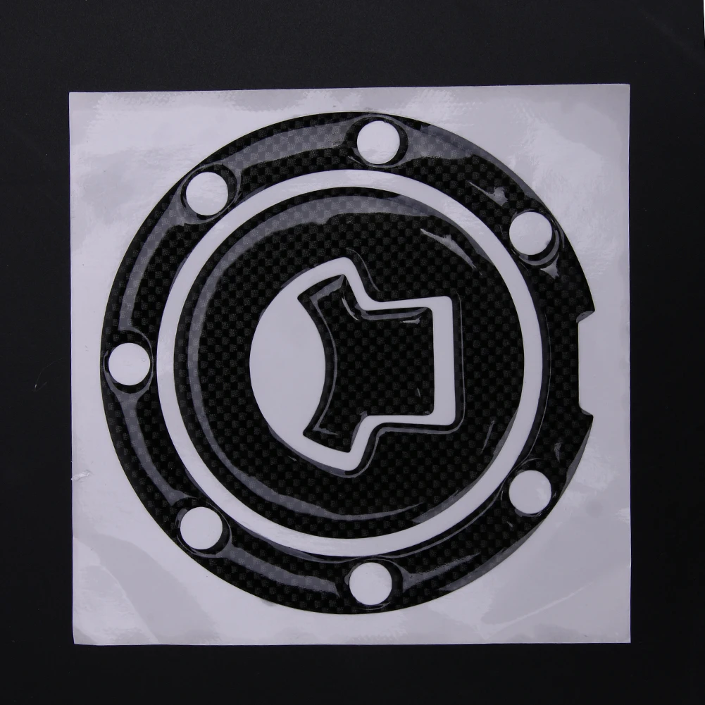 Rubber Motorcycle Gas Tank Cap Cover Protector Pad Sticker