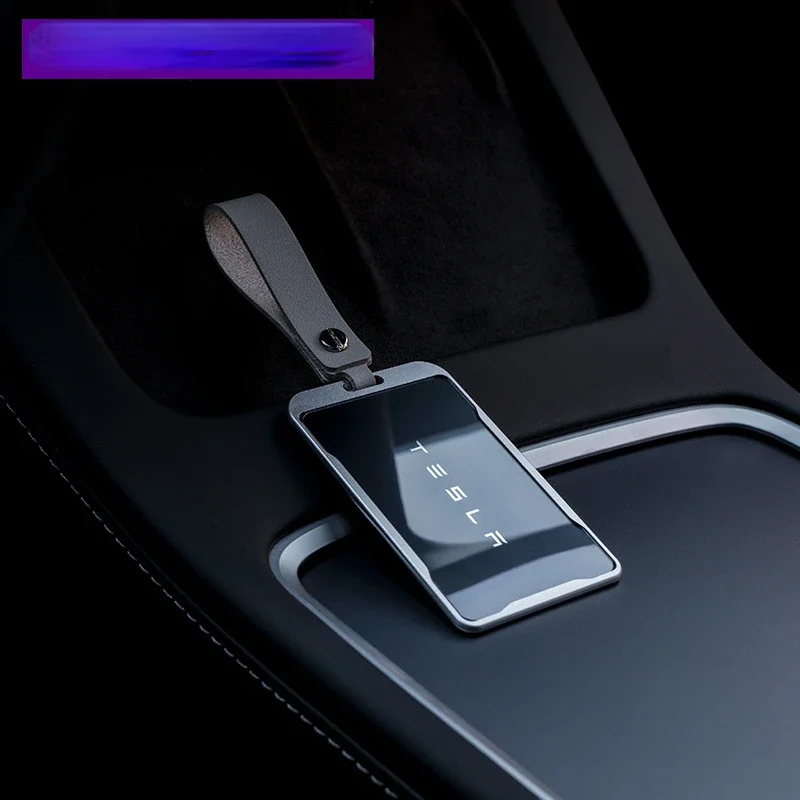 Car Card Key Holder Protector Case Cover Full Cover Accessories For Tesla Model 3 Model Y