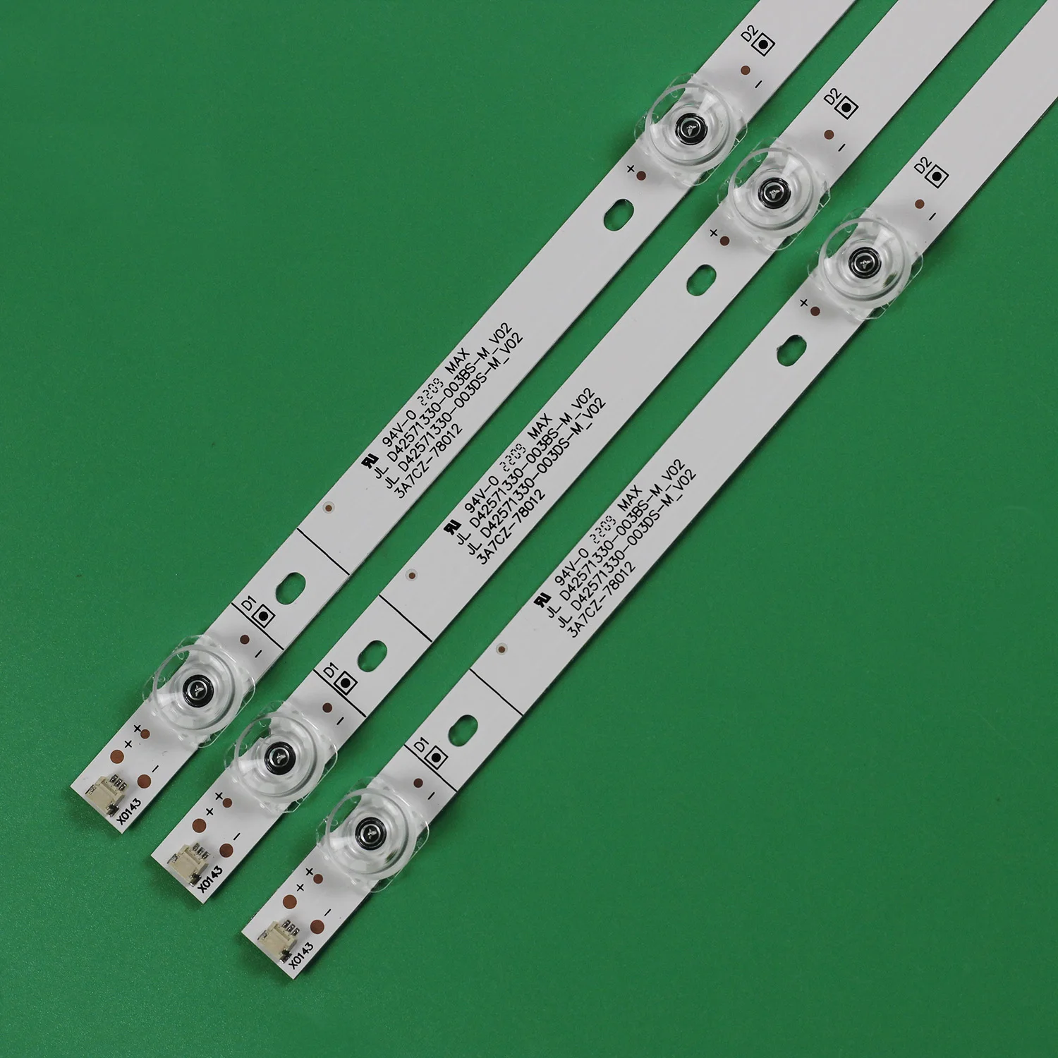 Led Strip para Hisense 43 tv H43b7100 Hz43e35a Hz43e30d Hd425v1f71-t0k1 Jl.d42571330003bs-m_v02 003as 003cs 003fs V01 780 Milímetros - Imagem 6
