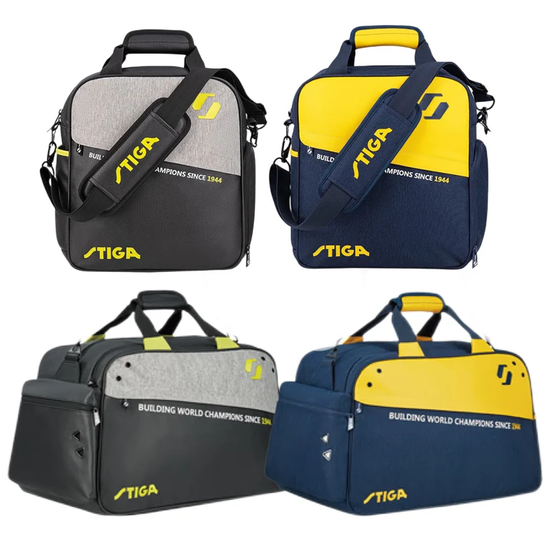 Stiga table tennis bag sport accessories ping pong Multi-functional trainer bags sports backpack valise CP-92531