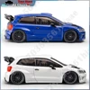 LDRC LD2801 RC Drift Car 1/28 POLO Race Car Model  2.4G 4WD LED Lights Full Scale Controlled Model Children Car Toys Gifts 4