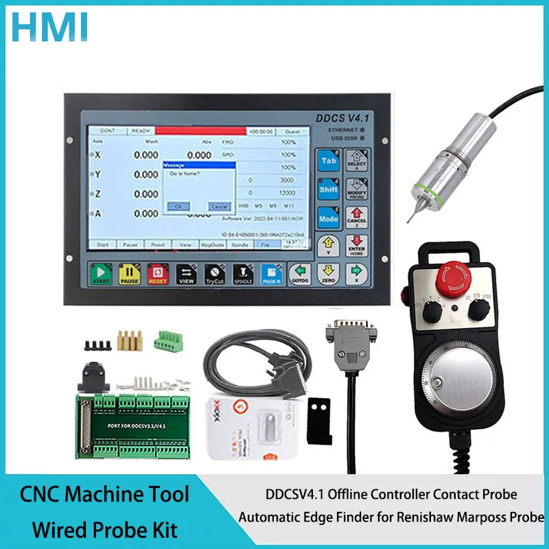 Ddcsv4.1 Controller Offline Sonda Di Contatto Cercatore Automatico Di Bordi Per Sonda Marposs Renishaw Kit Sonda Cablata Per Macchine Utensili Cnc
