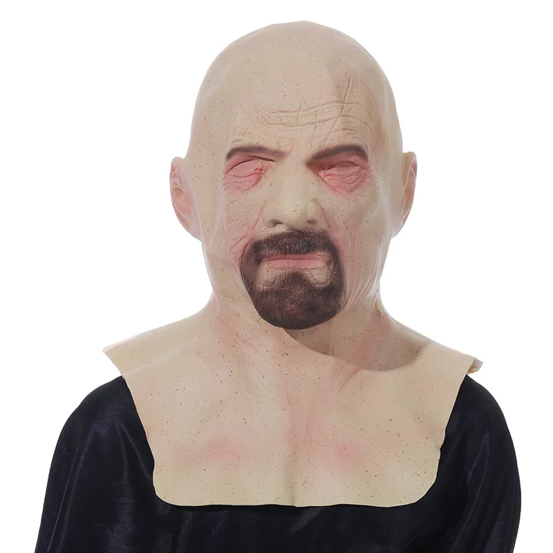 

Mask Walter Cosplay White Game Breaking Cos Bad Cosume Outfits Boys Men Adult Halloween Carnival Party Disguise Roleplay Suit