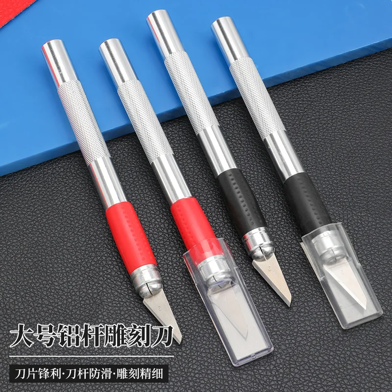 1PC Metal Scalpel Pocket Knife Non-slip Cutter Engraving Craft Knives for Mobile Phone Laptop PCB Repair Hand Tools