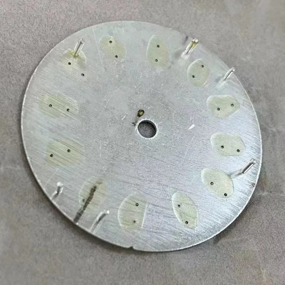 Modified Watch Accessories Sunray Dial Stripe Nails Green Luminous Font NH35/8215/2836 Movement