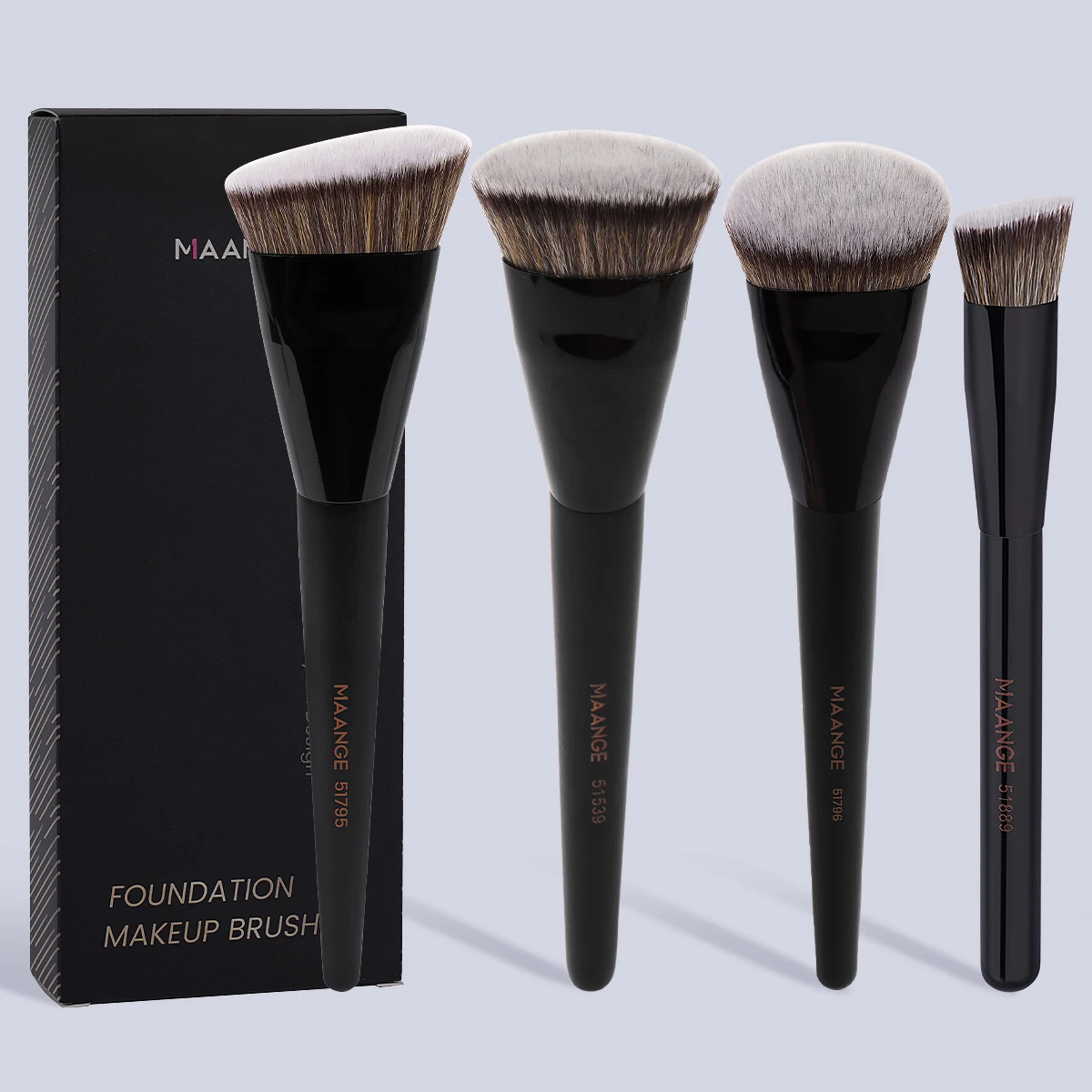 4-Piece Professional Makeup Brush Set