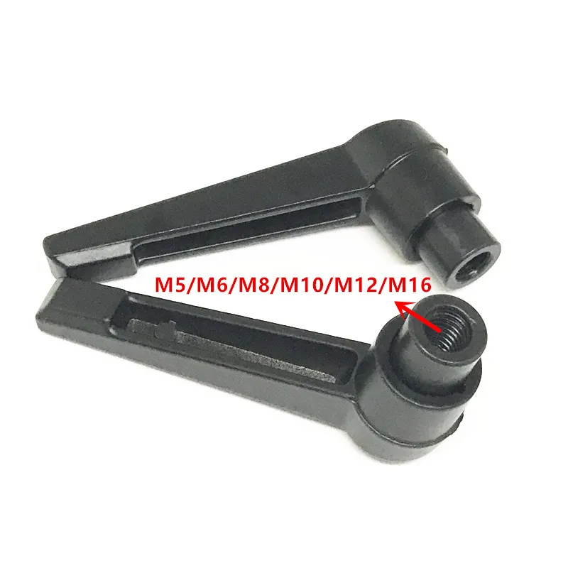 Leva Di Serraggio M12 In Acciaio Inox - Filettatura Esterna, Impugnatura Regolabile 100mm - Foto 2