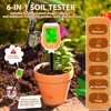 Yieryi 6-in-1 Soil Tester PH/EC/Moisture/Sunlight/Air Humidity/Temp High Accuracy Conductivity PH Meter for Gardening Farming 3