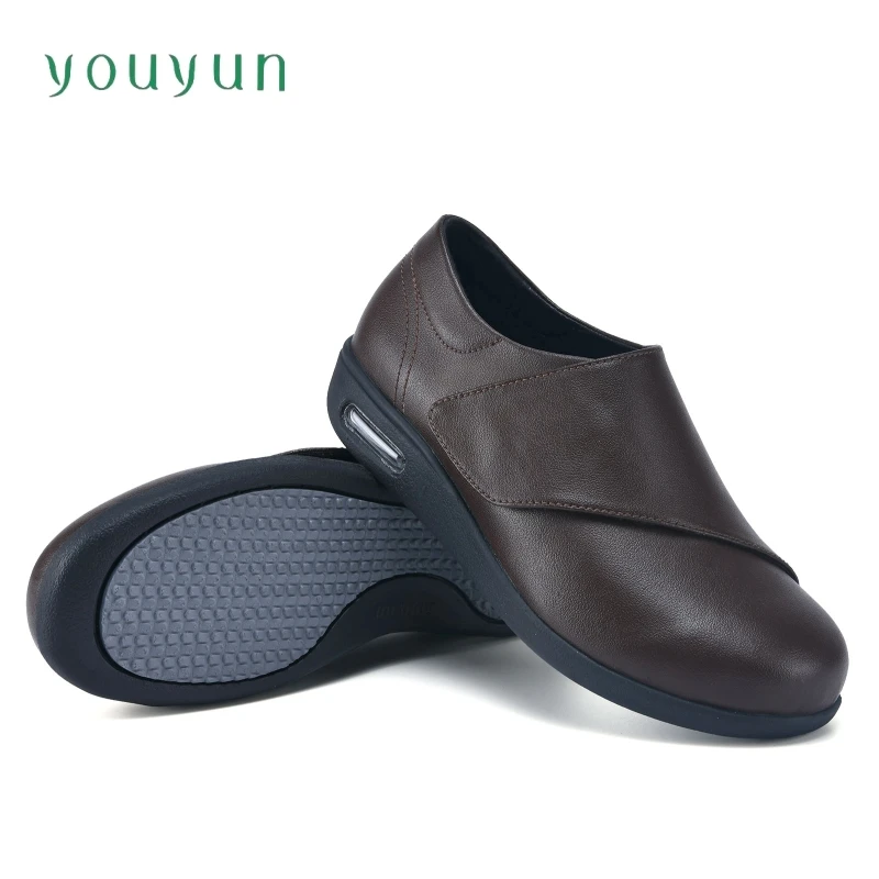 Autumn flat bottomed non slip kitchen women work shoes casual lightweight not tiring shoes for middle-aged and elderly people 5