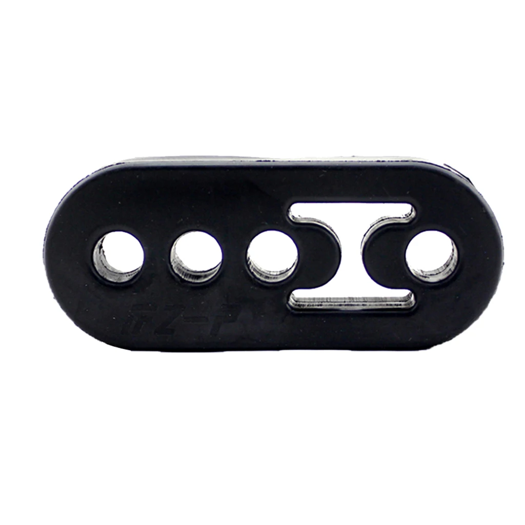

Universal 4 Hole Hole Size Rubber Exhaust Mount Insulator Grommet Hanger Bushing Shock Absorbent Heavy Duty Rubber