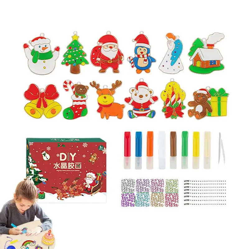 

Набор для творчества «сделай сам», Хрустальная краска для творчества, окошко, художественная Подвеска для детей, наборы Ловца снов, развлекательный искусственный проект