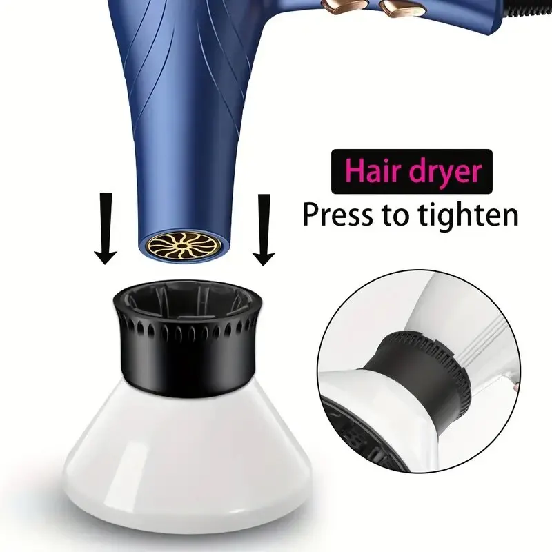 Hair Dryer Diffuser Universal Adjustable for Curls Blow Drying