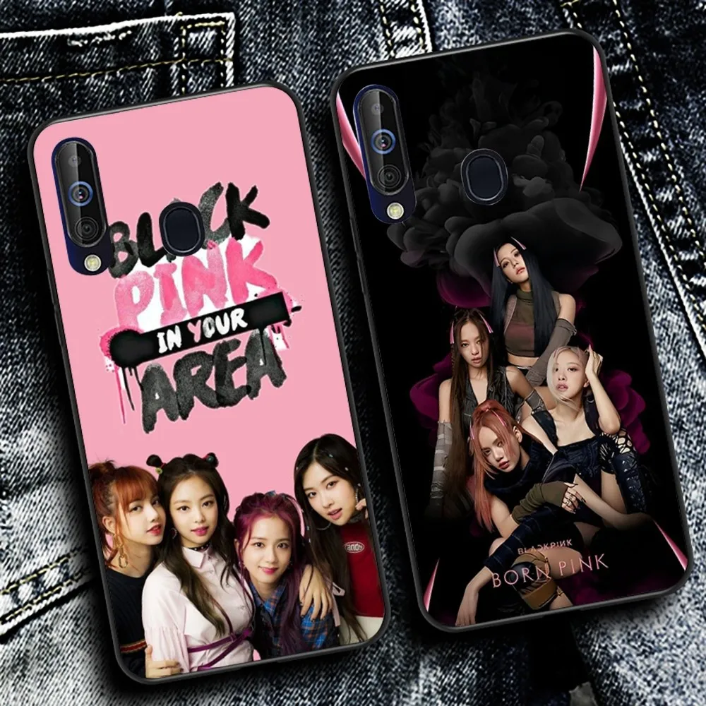 

PINKS AND BLACK Phone Case For Samsung A 10 11 12 13 20 21 22 30 31 32 40 51 52 53 70 71 72 73 91 13 shell