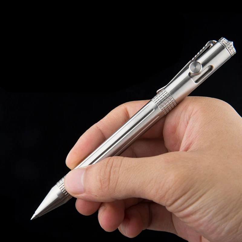 Multi-purpose Premium Bolt Action Pen multifunction pen Regular Refill Durable Stainless Steel Clip Weight Balanced for Signature Office