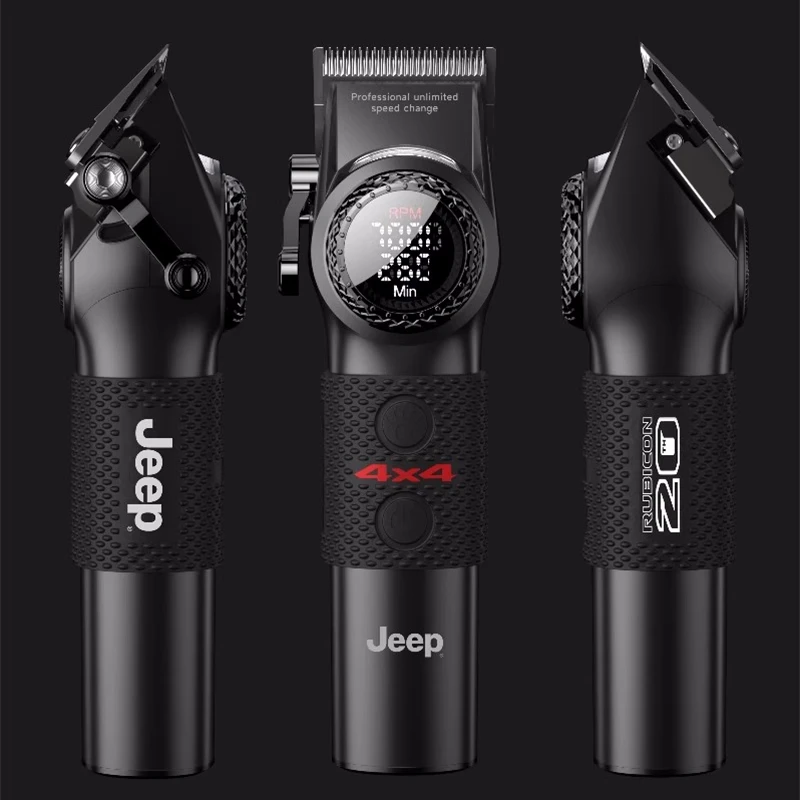 JEEP H1 H2 profession Hair cutting machine 9000 RPM Hair clipper trimmer for men High-end Barbershop accessories 2