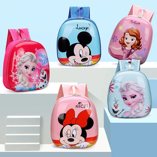 Disney-mochila de dibujos animados de Minnie para niña, morral escolar para  estudiante, bonito, regalo para niños de 3 a 6 años - AliExpress
