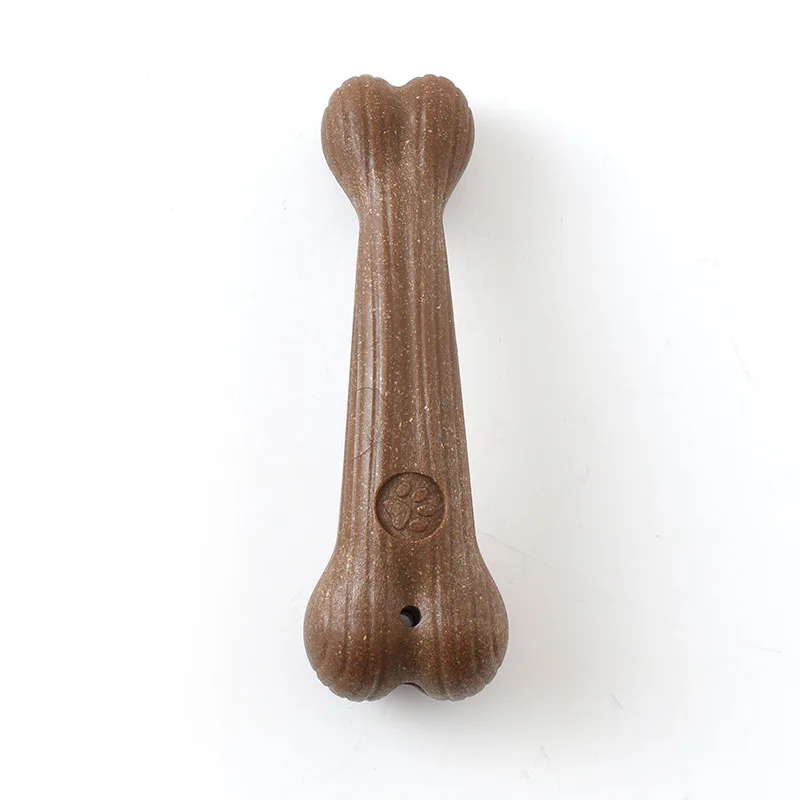 Pet Dog Chew Toys Teeth Clean Stick Interesting Pine Wood Cute Bone Shape Durable Bite Puppy Interactive Toy Pet Supplies 6