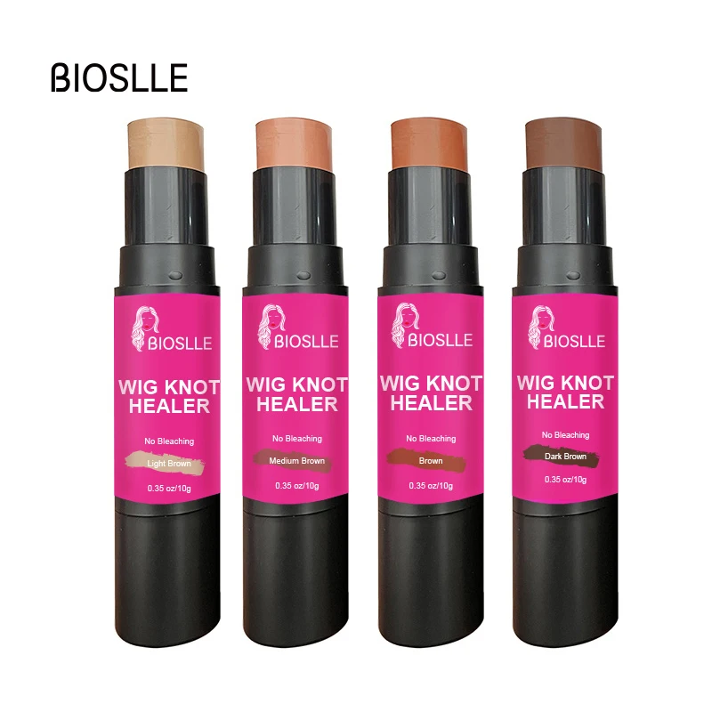 BIOSLLE 4 Colors 10g Lace Tint Stick Lace Dyeing Stick Wig Lace HD Lace Wig Knots Healer