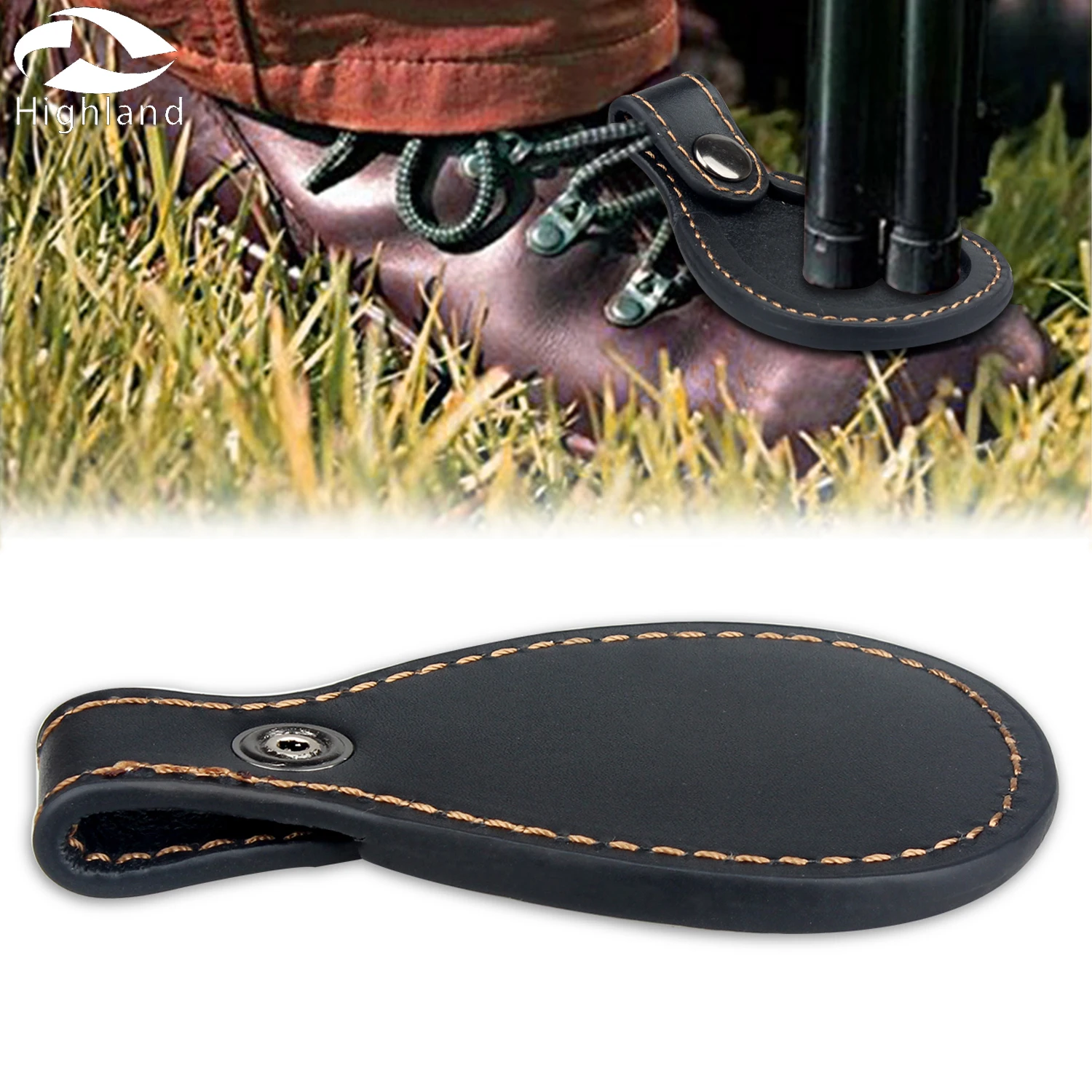 

Toe Protector Pad Genuine Leather Hunting Accessories For Shotgun Barrel Rifle Hot Rest Cowhide Placement Mat Resting Mat