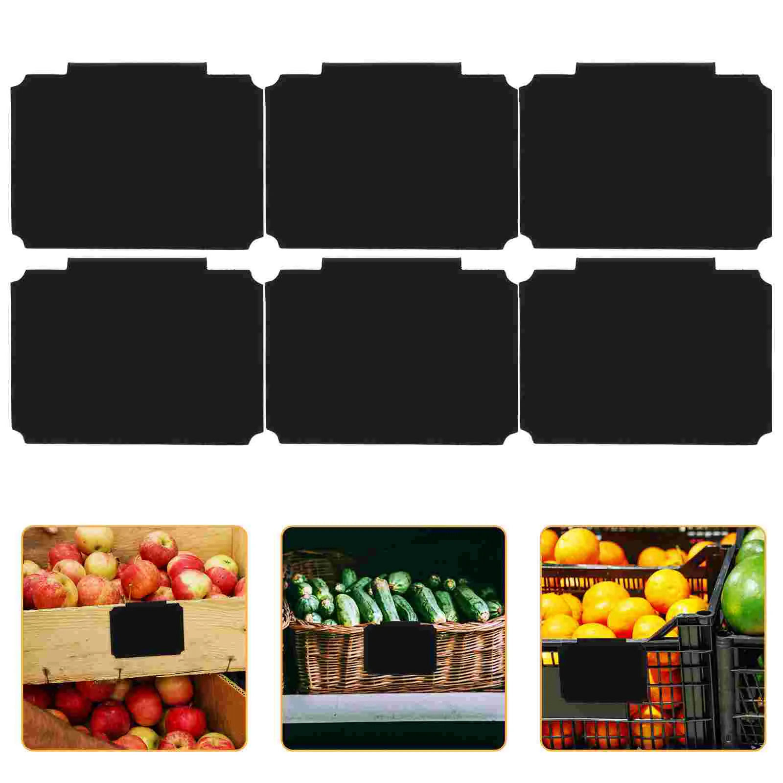 

Dry Erase Bin Labels Clip Holder Message Board Display Shelves Clips for Baskets