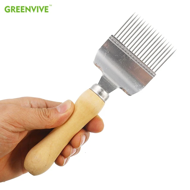 Mézvágó Kaparó Méhkas Mézes Kivágó Villa Fa Fogantyú Méhészeti Szerszámok Többfunkciós Kés Lapát - Image 4